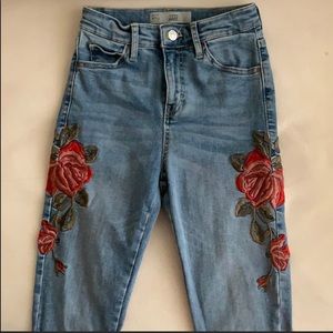 Topshop Jamie Moto Jeans